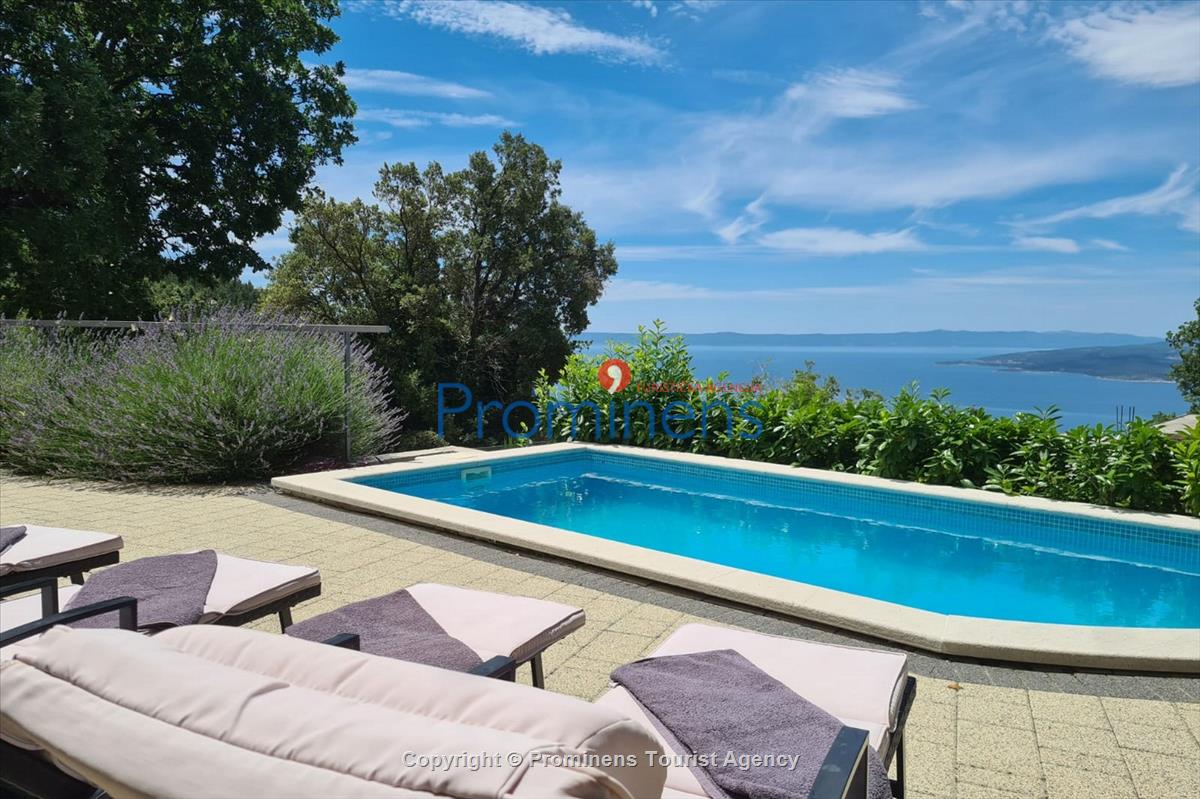 Ferienhaus Bastion mit Pool und Meerblick Baška Voda Dalmatien