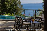 Ferienhaus Bastion mit Pool und Meerblick Baška Voda Dalmatien