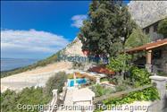 Ferienhaus Villa Dado Baška Voda,  Makarska Riviera  Kroatien  mit Meerblick beheiztem Pool und Garten