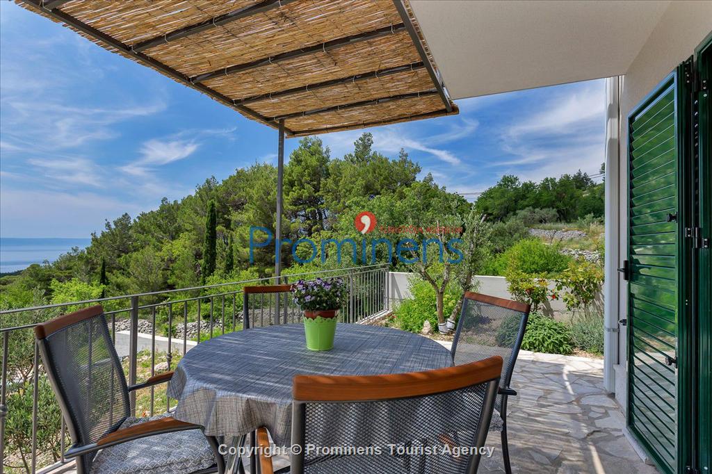 Ferienhaus Luka in Makarska mit Meerblick