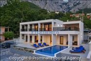 Ferienhaus Villa E mit Pool un Meerblick bei Baška Voda , Makarska Riviera  Dalmatien mieten