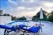 Ferienhaus Giran mit Pool und Meerblick in Bast  Makarska Riviera  Dalmatien;  Kroatien, Urlaub