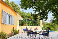 Ferienhaus Giran mit Pool und Meerblick in Bast  Makarska Riviera  Dalmatien;  Kroatien, Urlaub