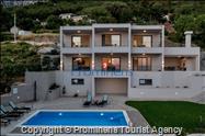 Modernes Ferienhaus Villa Alta Vista mit Pool  Meerblick bei Baska Voda  Makarska Riviera  