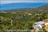 Modernes Ferienhaus Villa Alta Vista mit Pool  Meerblick bei Baska Voda  Makarska Riviera  