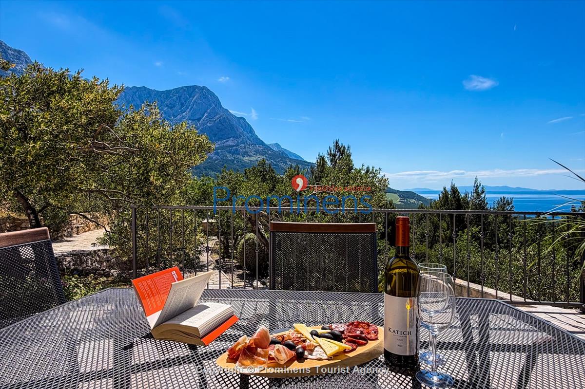 Ferienhaus mit Pool Vista Mare Baška Voda Kroatien