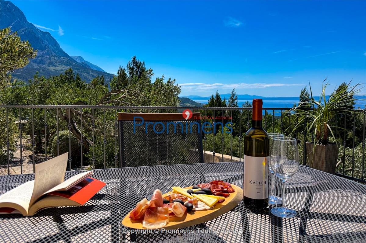 Ferienhaus mit Pool Vista Mare Baška Voda Kroatien