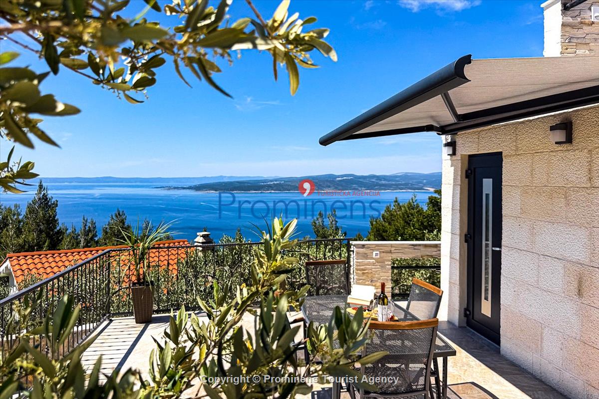 Ferienhaus mit Pool Vista Mare Baška Voda Kroatien