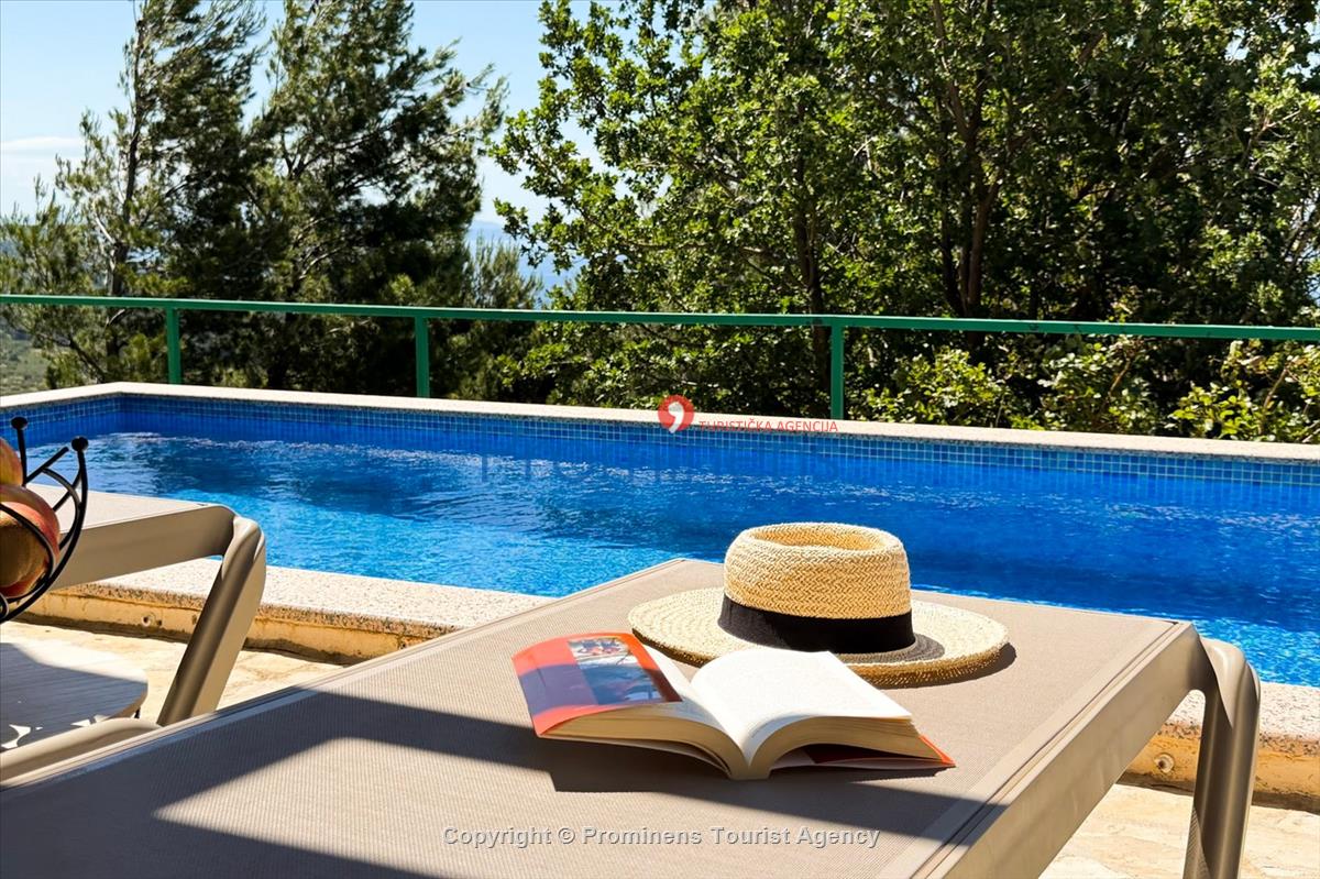 Ferienhaus mit Pool Vista Mare Baška Voda Kroatien