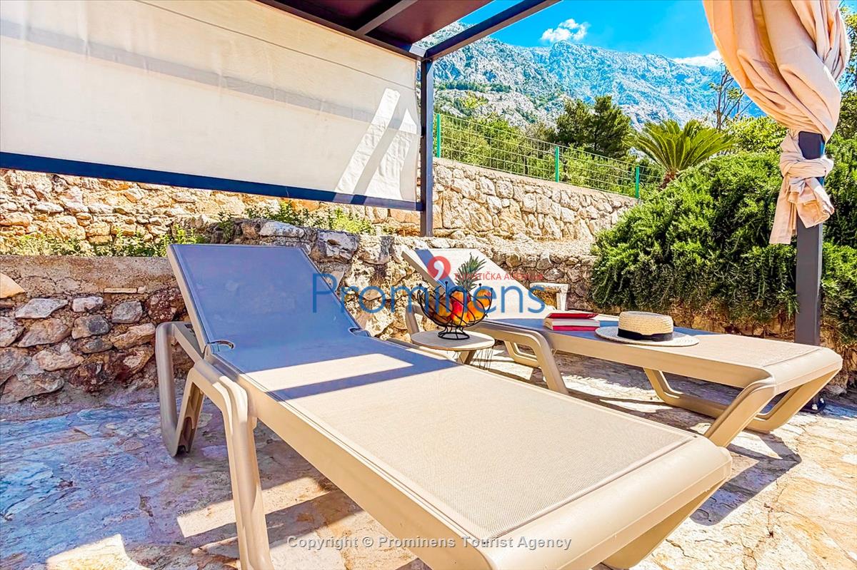 Ferienhaus mit Pool Vista Mare Baška Voda Kroatien