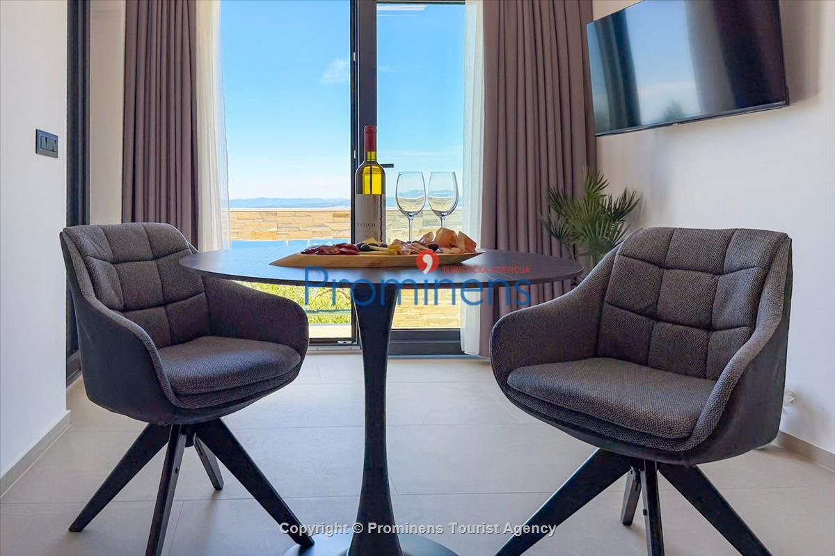 Ferienhaus mit Pool Vista Mare Baška Voda Kroatien