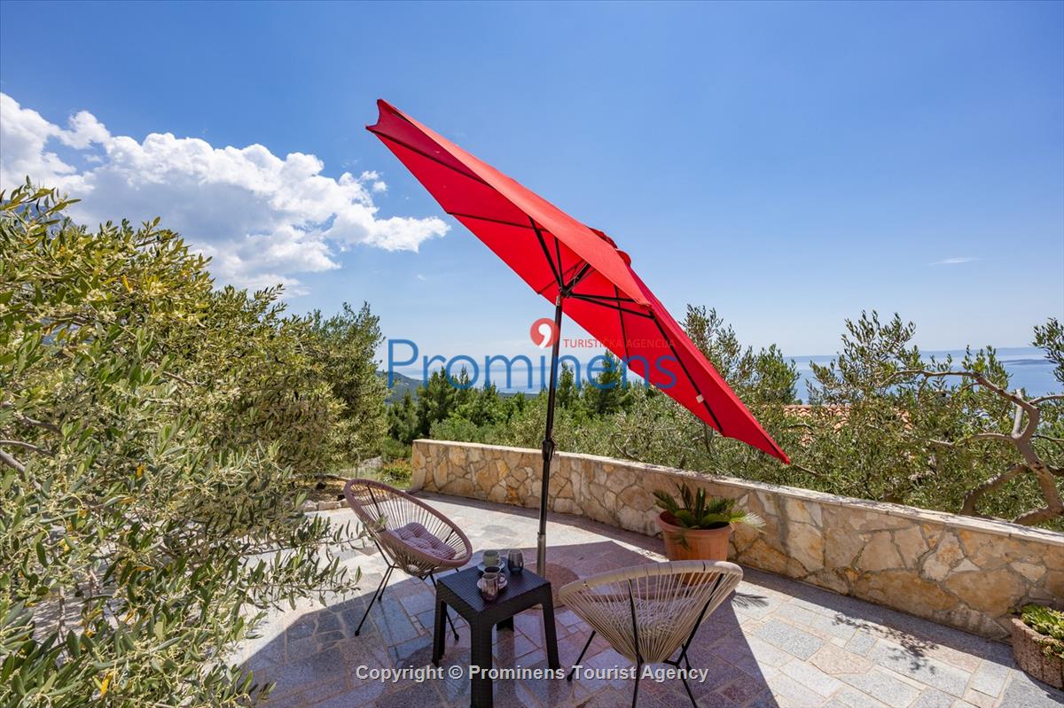 Ferienhaus mit Pool Vista Mare Baška Voda Kroatien