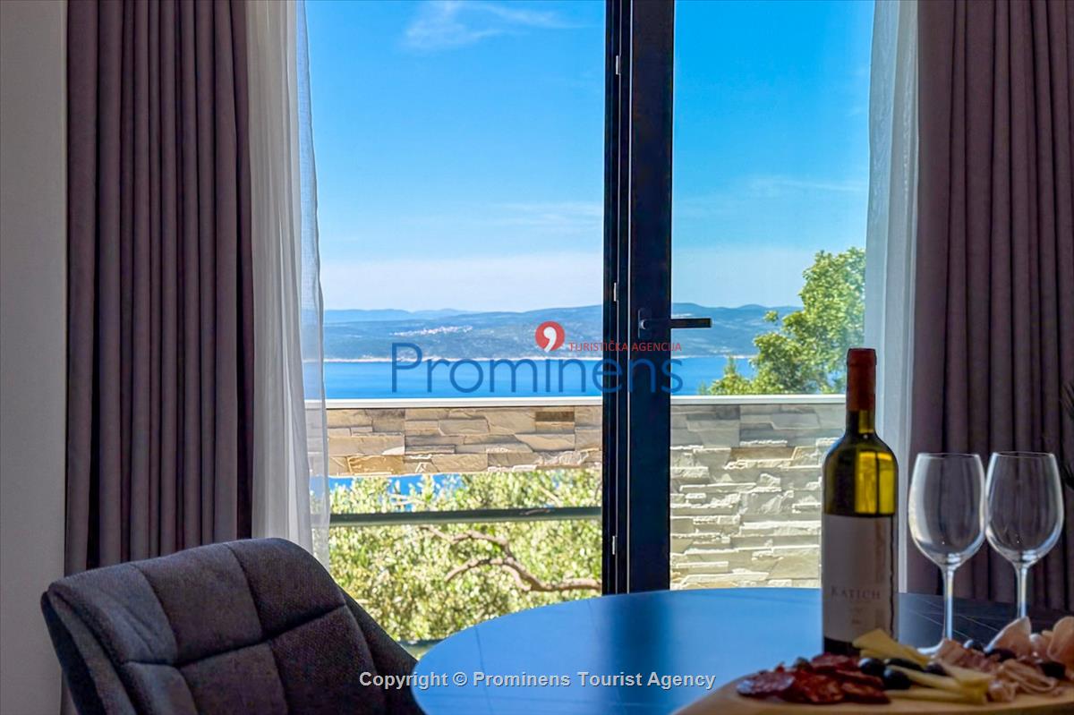 Ferienhaus mit Pool Vista Mare Baška Voda Kroatien