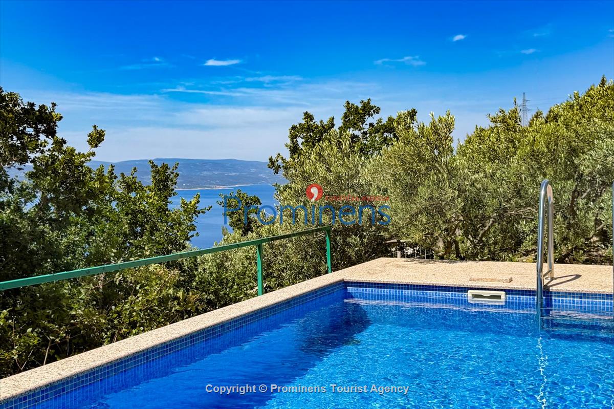 Ferienhaus mit Pool Vista Mare Baška Voda Kroatien