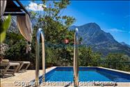 Ferienhaus mit Pool Vista Mare Baška Voda Kroatien