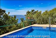 Ferienhaus mit Pool Vista Mare Baška Voda Kroatien