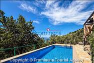 Ferienhaus mit Pool Vista Mare Baška Voda Kroatien