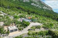 Alleinstehendes Ferienhaus Tome mit Meerblick oberhalb von Makarska